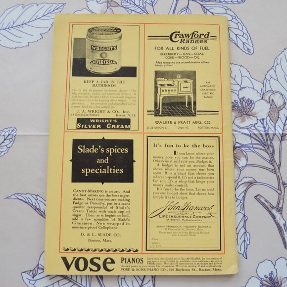 American Cookery The Boston Cooking-School Magazine 1933 - Picture 2 of 4